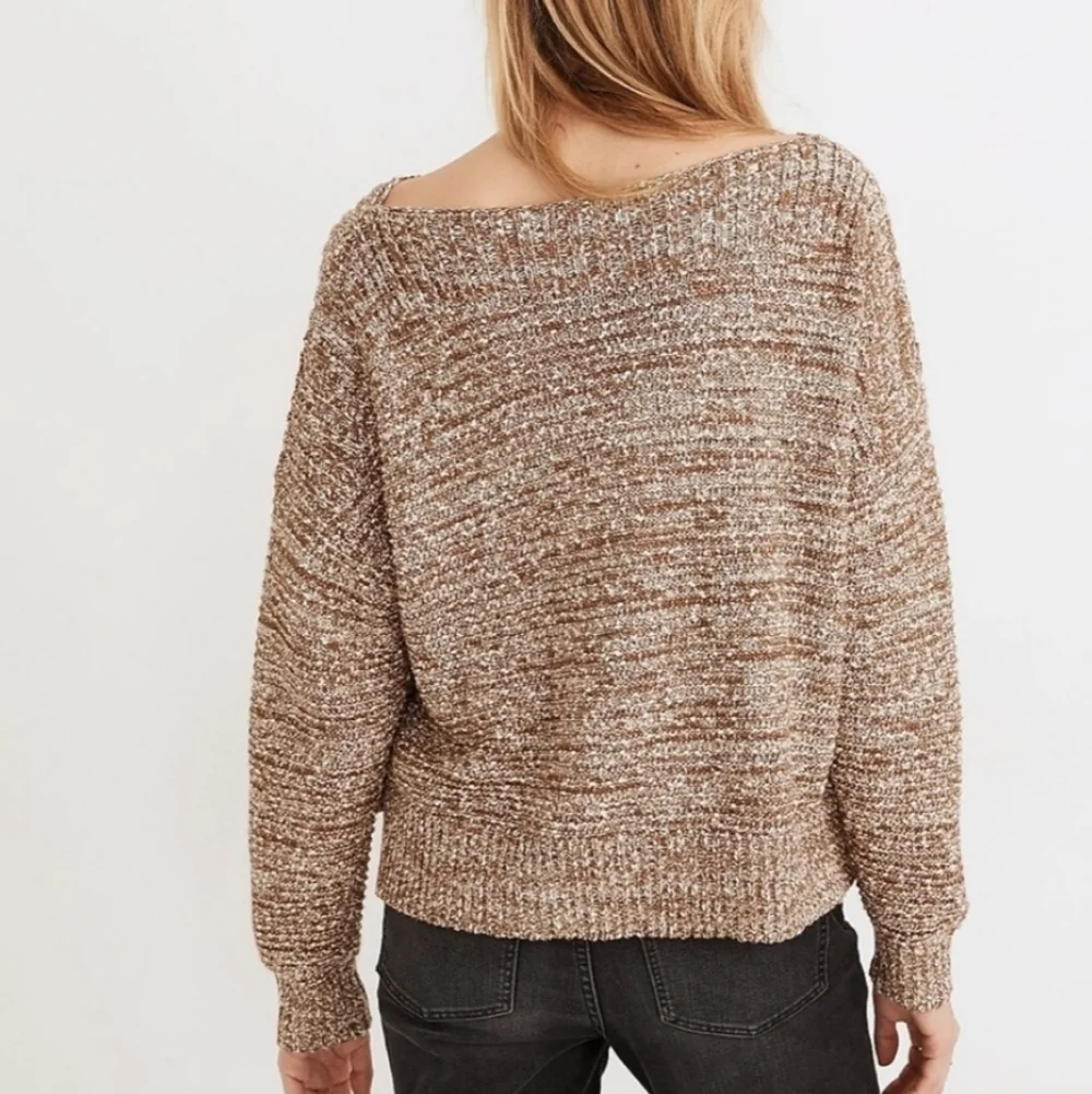 Madewell Boatneck Side Button Sweater Size Small{bx8}